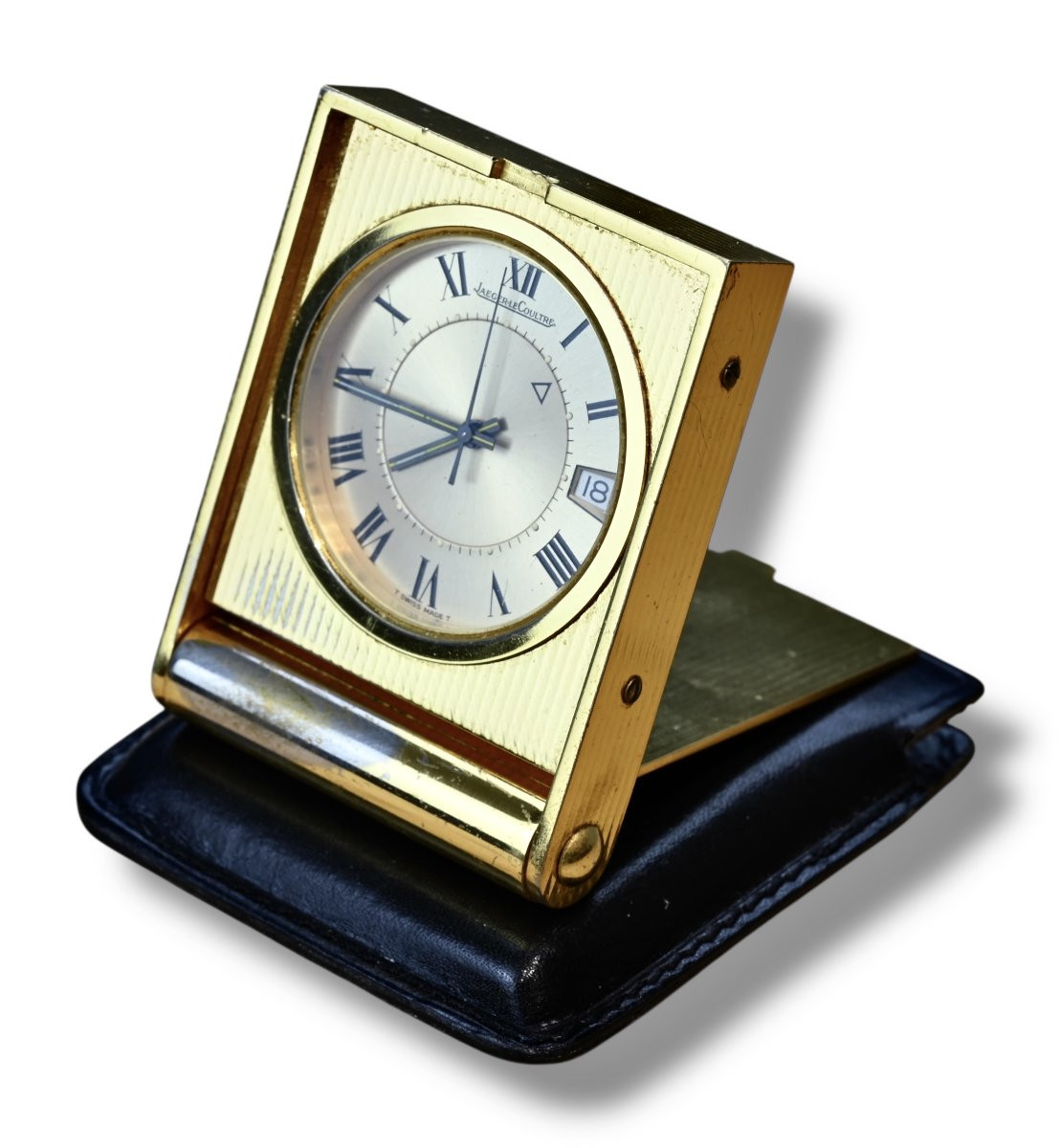 Jaeger-LeCoultre - Orologio Da Viaggio - Svizzera Anni 80-photo-4